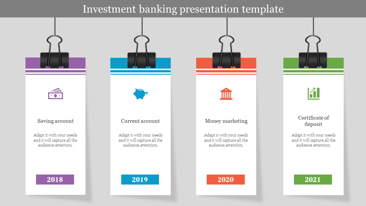 investment banking presentation template